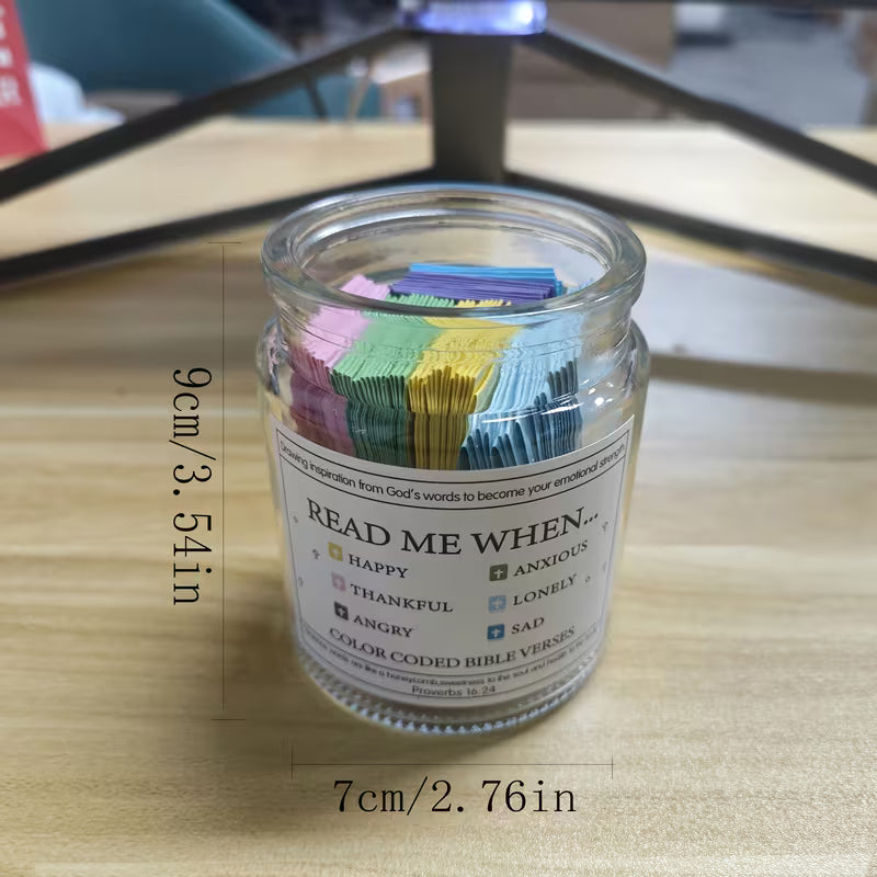 Words of Comfort Scripture Jar