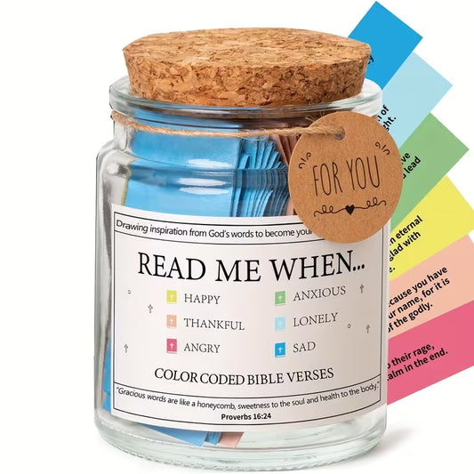 Words of Comfort Scripture Jar